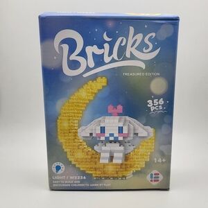 CINNAMOROLL Bricks Light-Up Building Blocks NEW